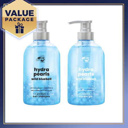 Oh Oppa Hydra Pearls Wild Bluebell 500ml ( Shower Gel / Hair Shampoo )