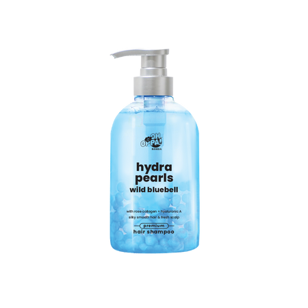 Oh Oppa Hydra Pearls Hair Shampoo Wild Bluebell 500ml